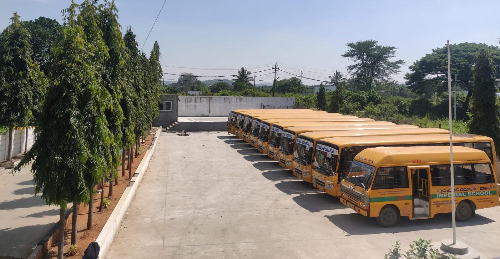 School Bus at Imperial School